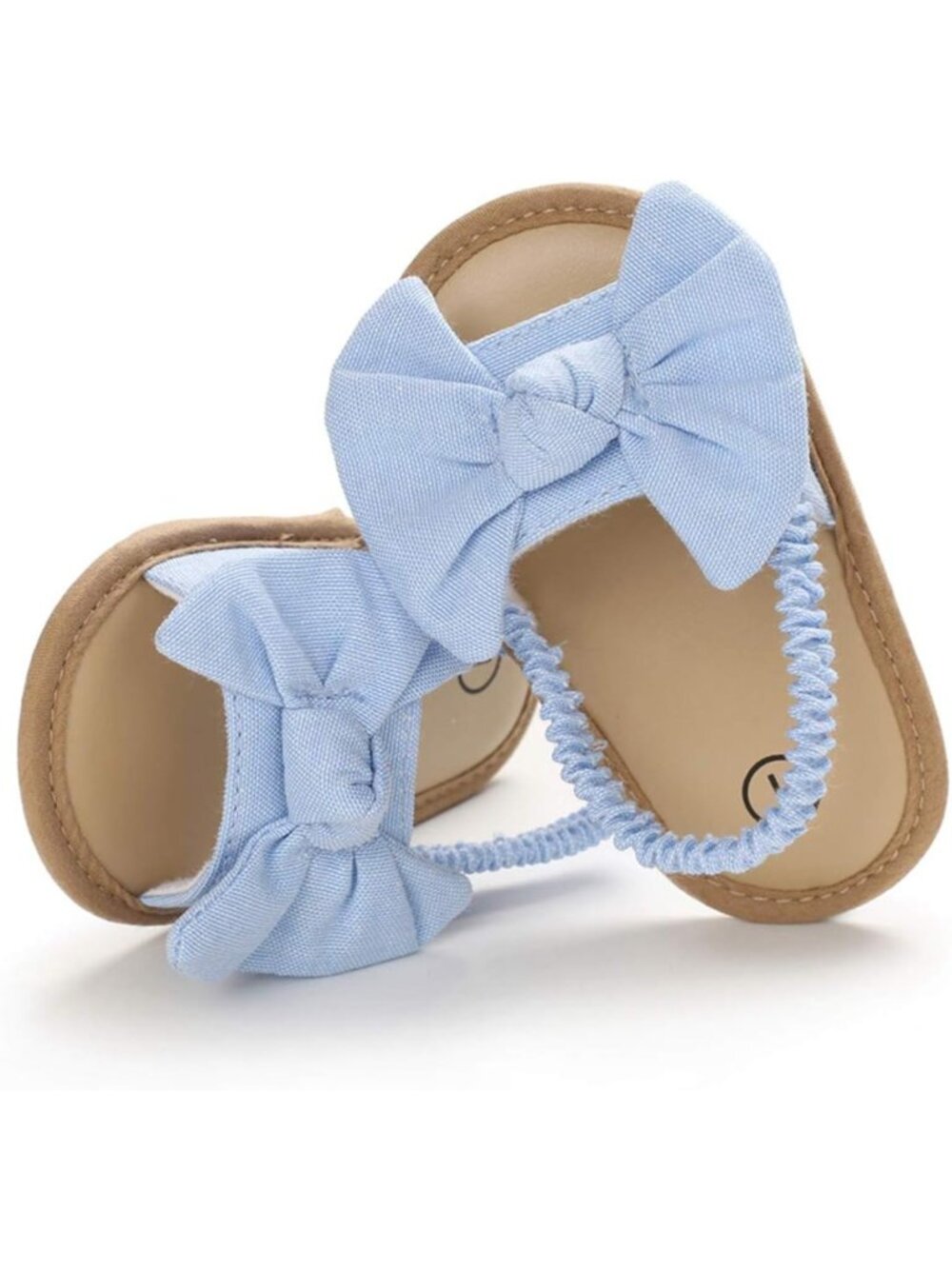 Adorable Infant Baby Girls Summer Sandals - Soft Sole Flower First Walker Shoes